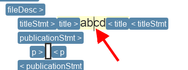 Shows the caret in the text of ``title``.